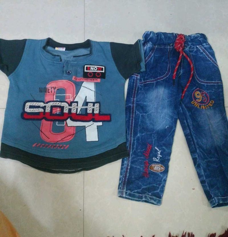 1-2 Yr Boy Tshirt &amp; Pant