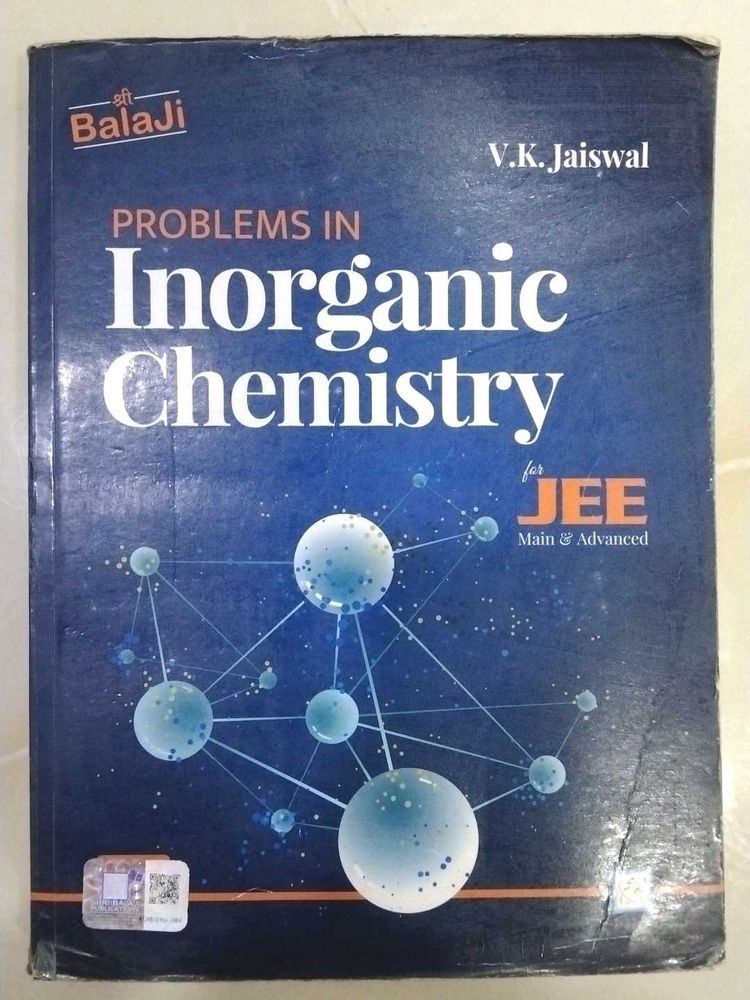 Inorganic Chemistry JEE Book
