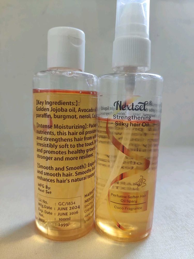 Nextset Silky Hair Oil