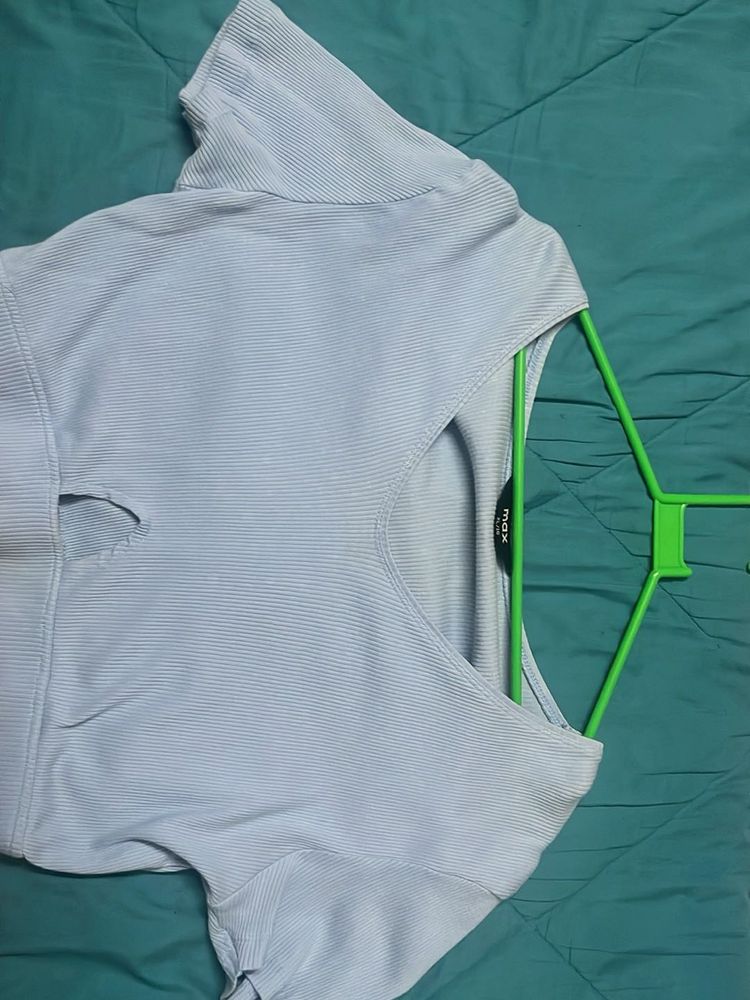 Cute Light Blue Top