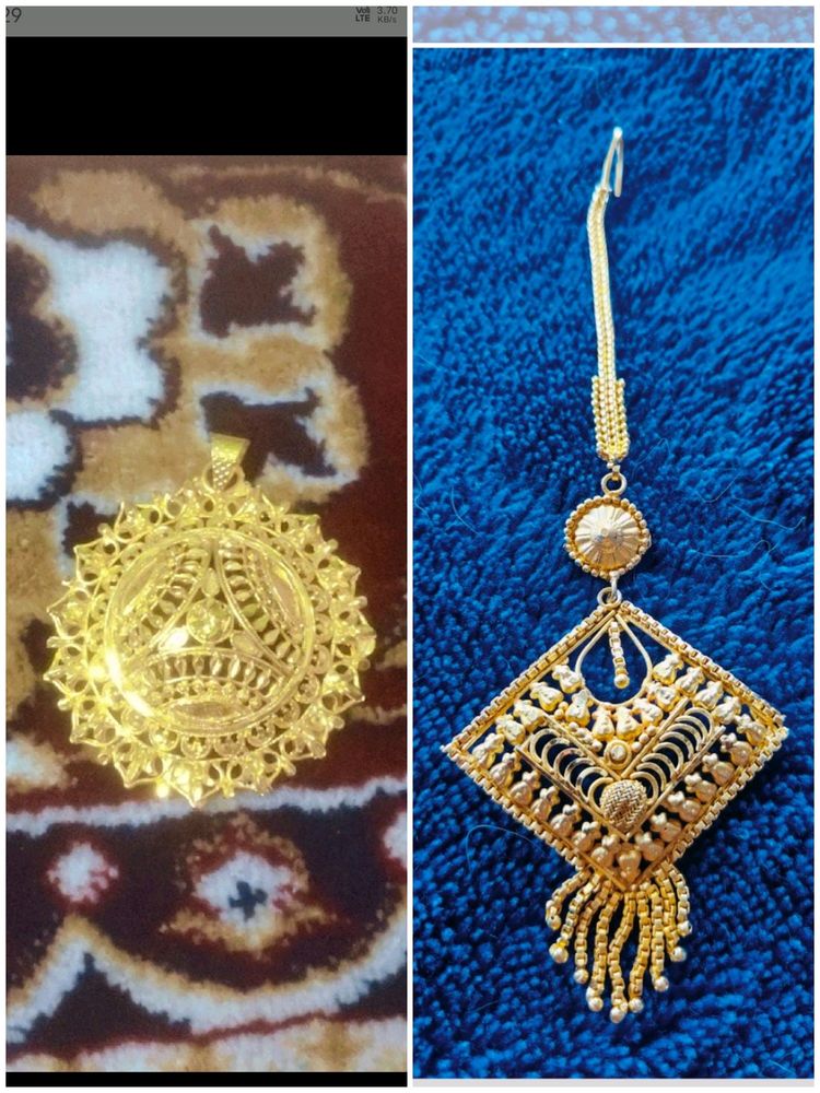 Maang Tikka And Pendent