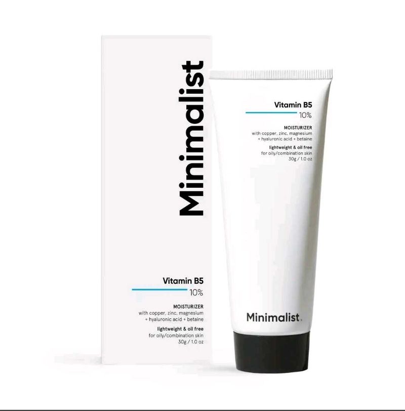 Minimalist Vitamin B5 Moisturizer