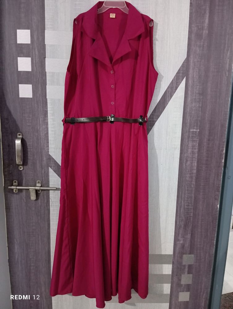 Beautiful Pink Midi Dress👗