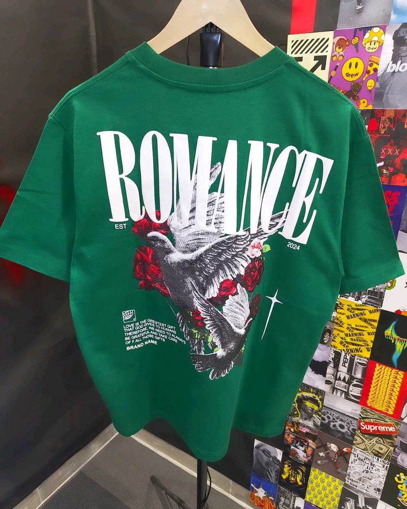 ROMANCE EDITION Backprinted Oversize T-shirt 🔥🔥