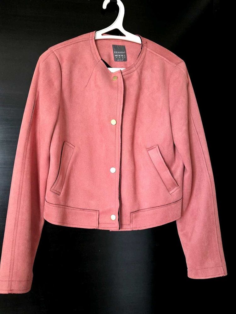 Pink Suede Primark Jacket