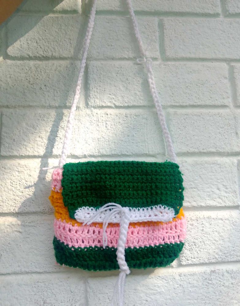 Crochet Crossbody Bag