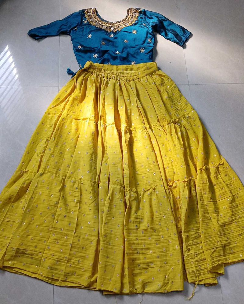 Yellow Lehenga Choli Set