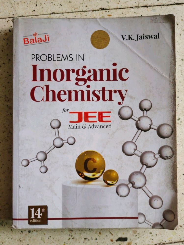 Vk Jaiswal Problems In Inorganic Chemistry For Jee And Other 1 Book Combo