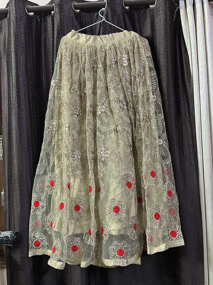 Yellow Lehenga Choli