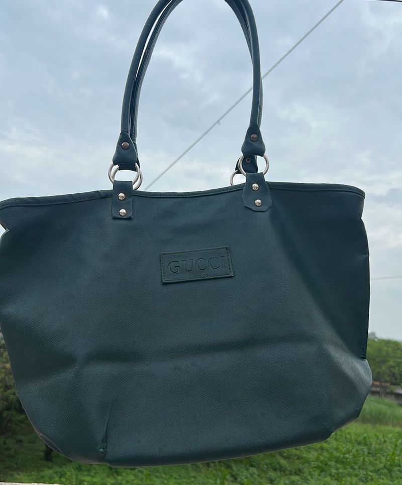 Gucci Dark Green Tote Bag