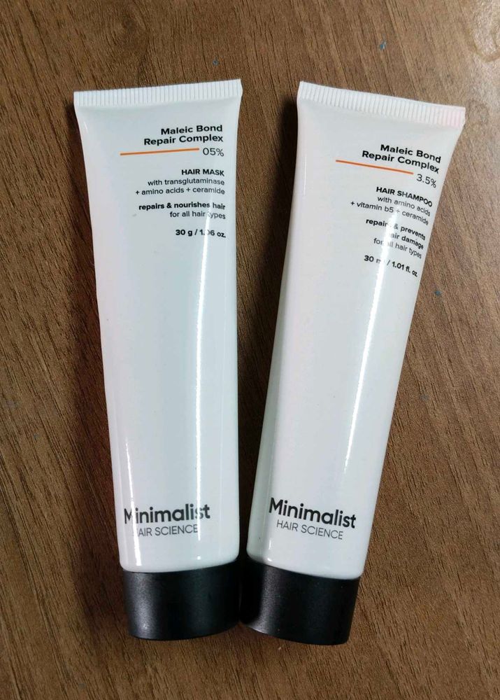 Minimalist Hair Mask &amp; Shampoo