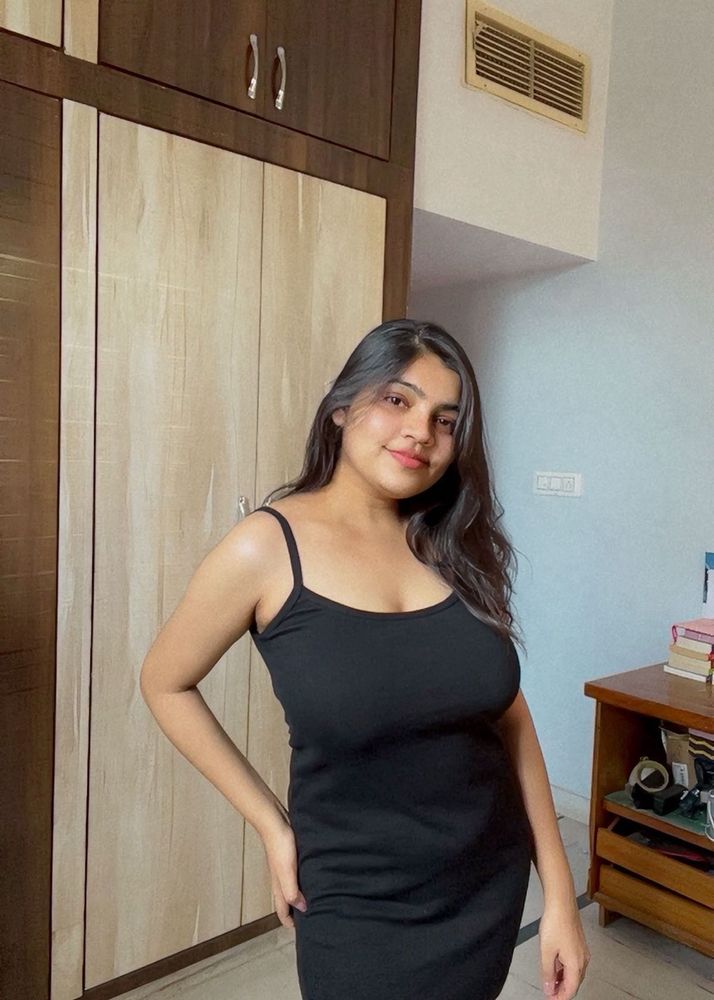 Little Black Slip Dress