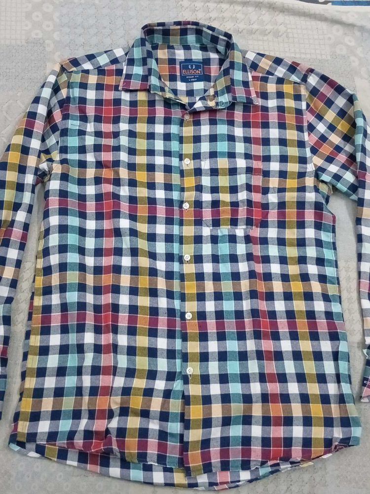 Checked Casual Shirt