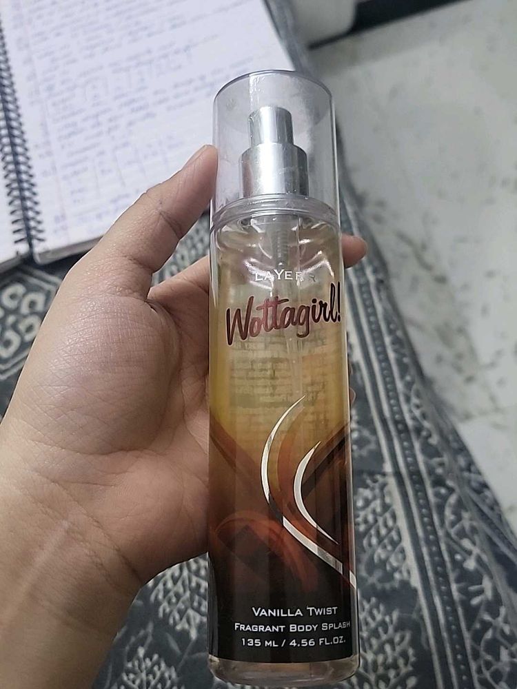 Wottagirl Vanilla Twist Body Mist