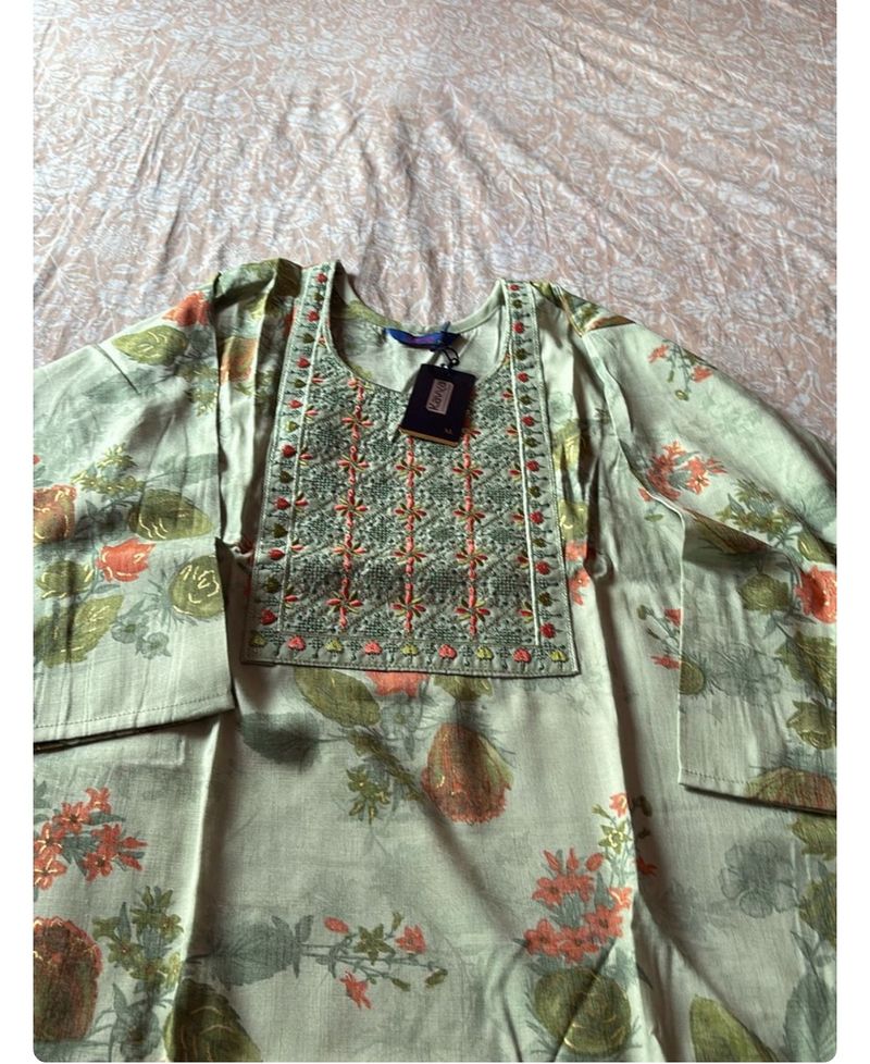 Cotton Straight Kurti