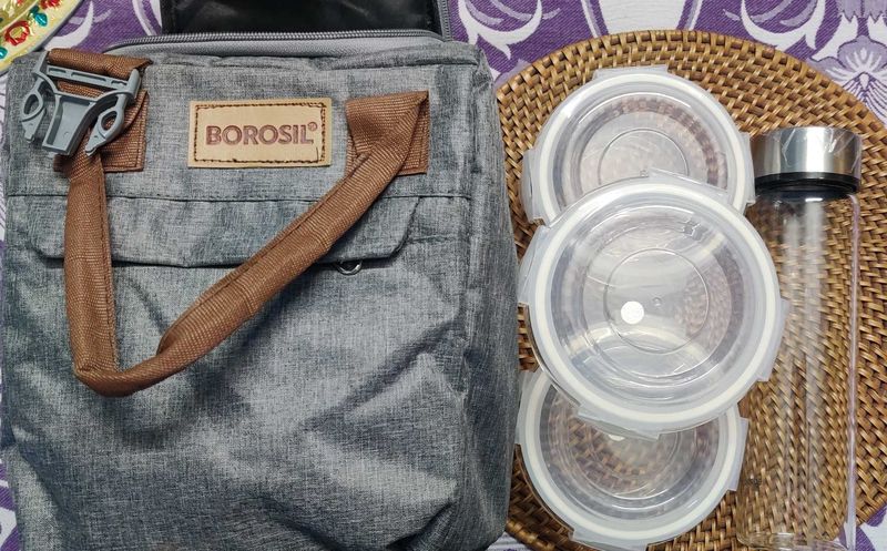 Borosil 5 Pc Tiffin Set