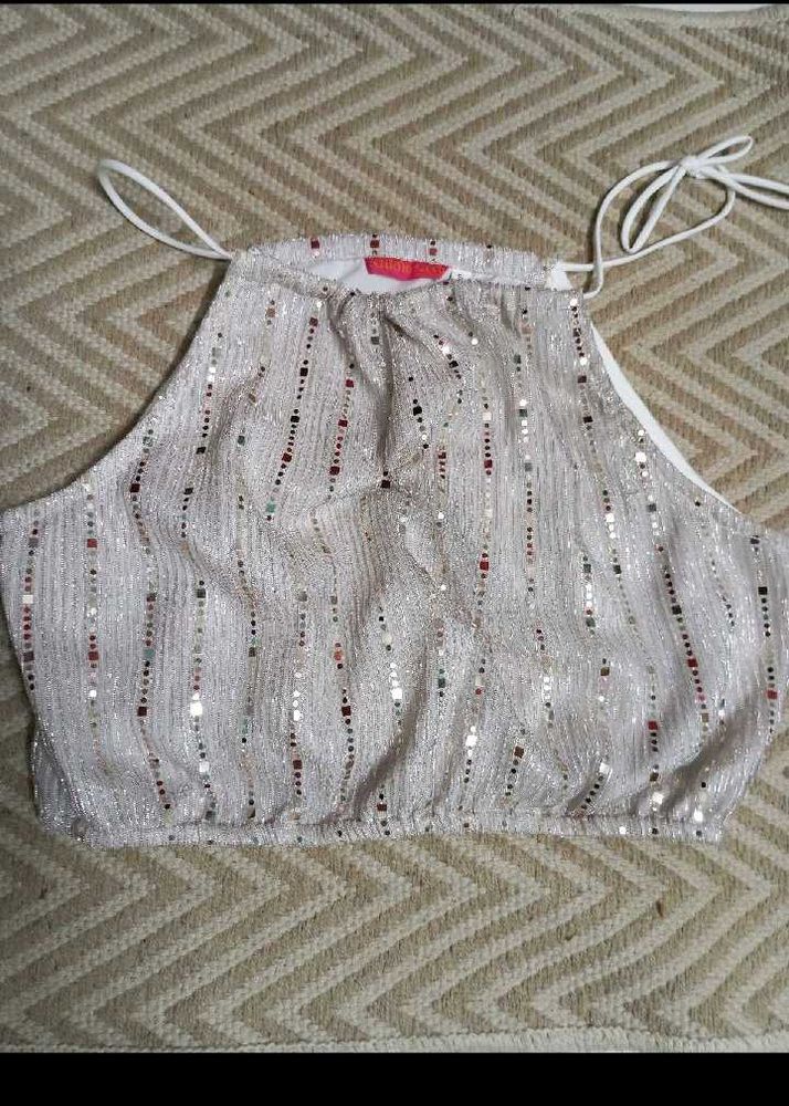 Sparkly Halter Top