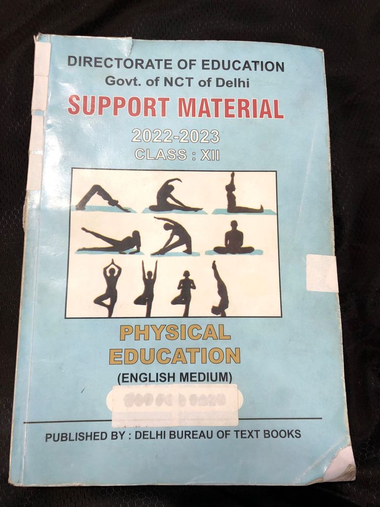 Physical Education- Support Material Book (Class - 12th)