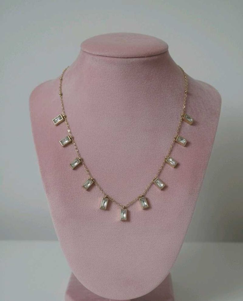 Baguette chain anti tarnish