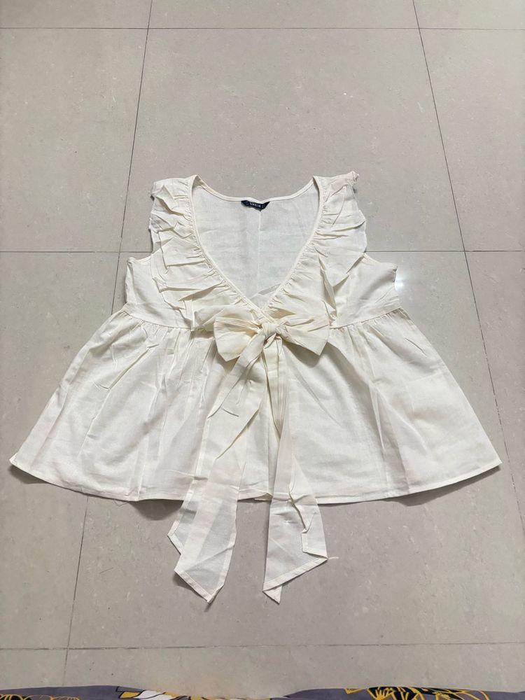 🆕 “Shein” Y2K Peplum Top
