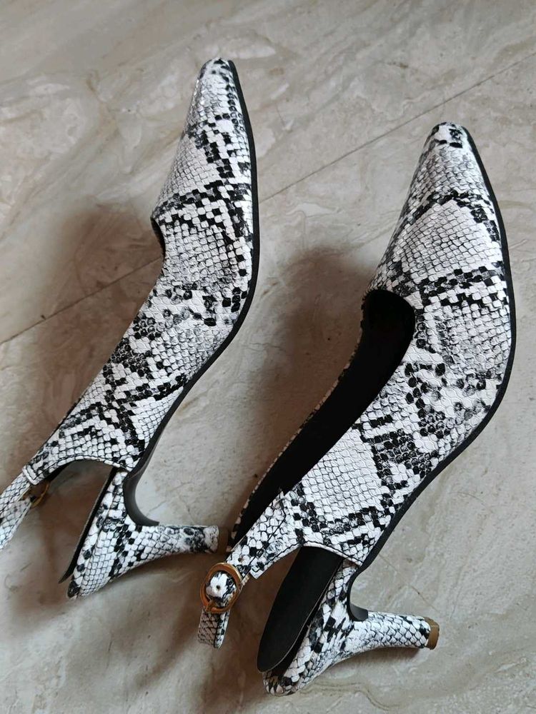 Snakeskin Heels