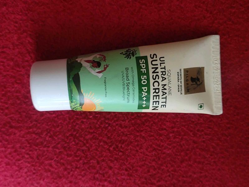 Pilgrim Squalane Sunscreen SPF 50