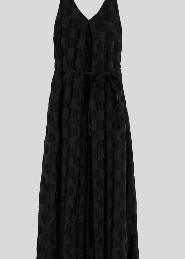 M&amp;S Black V-Neck Maxi Dress