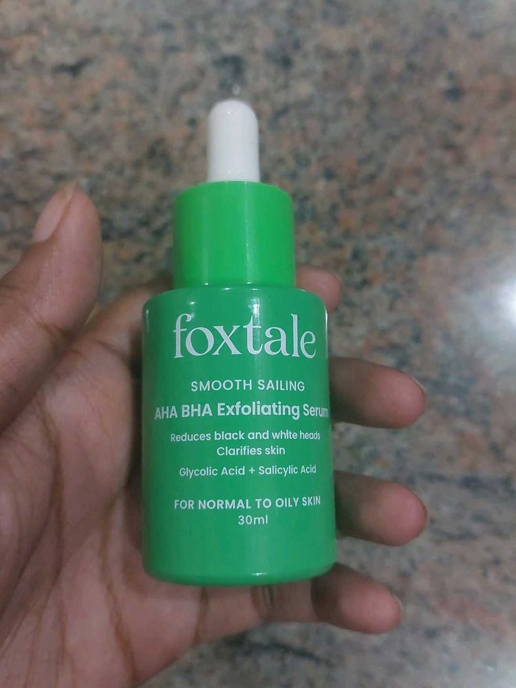 Foxtale AHA BHA Exfoliating Serum