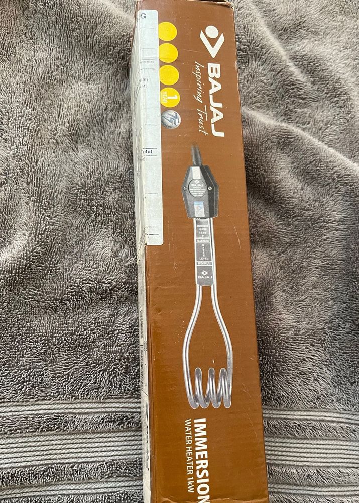 Bajaj Copper 1000 Watts Immersion Rod Heater