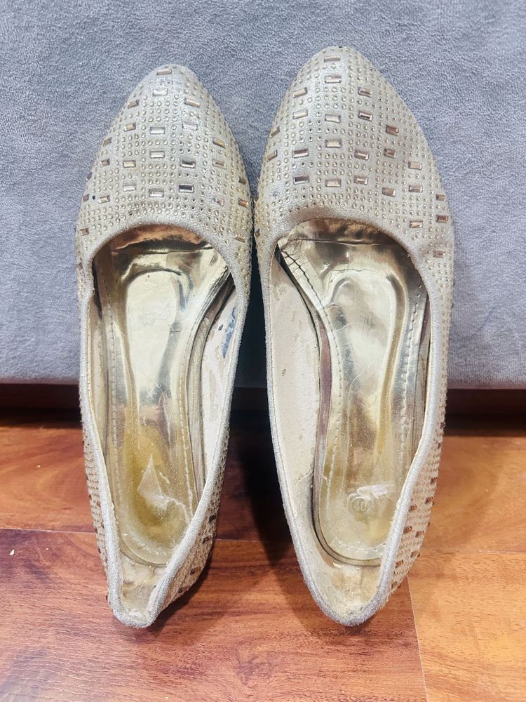 Embellished Ballet Flats