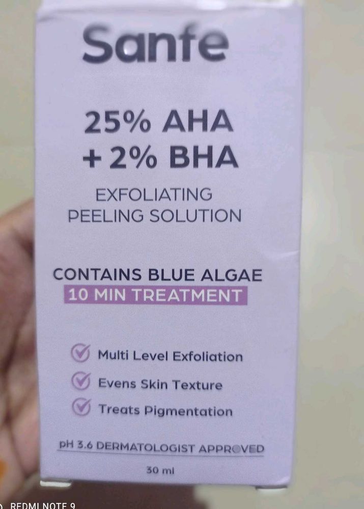 Blue Algae Peeling Solution