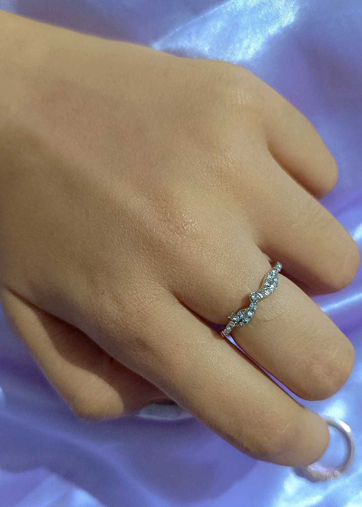 Elegant Silver Rings And bangles Combo!!