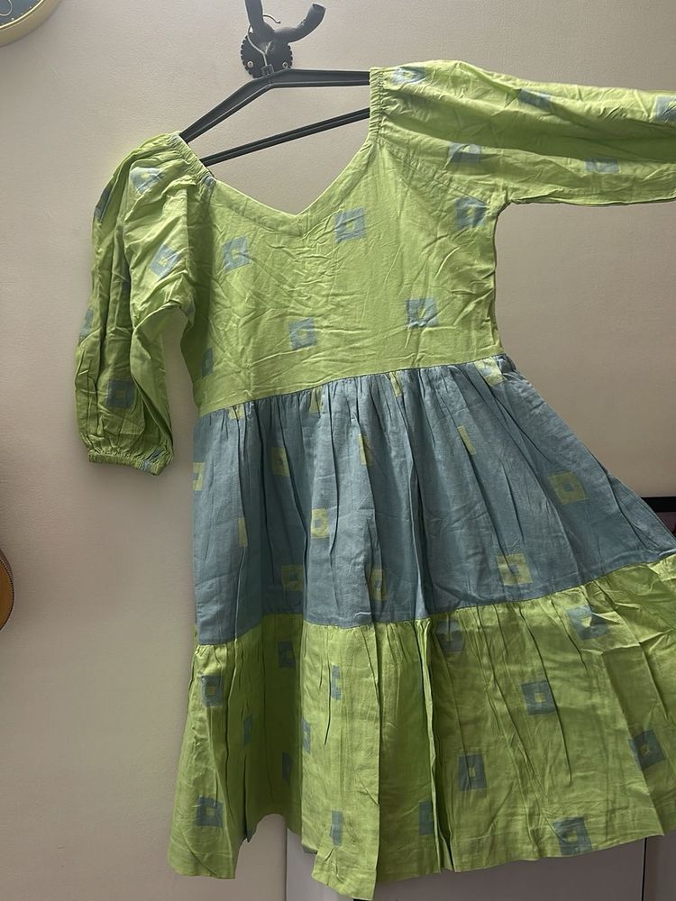 Tiered Mini Dress