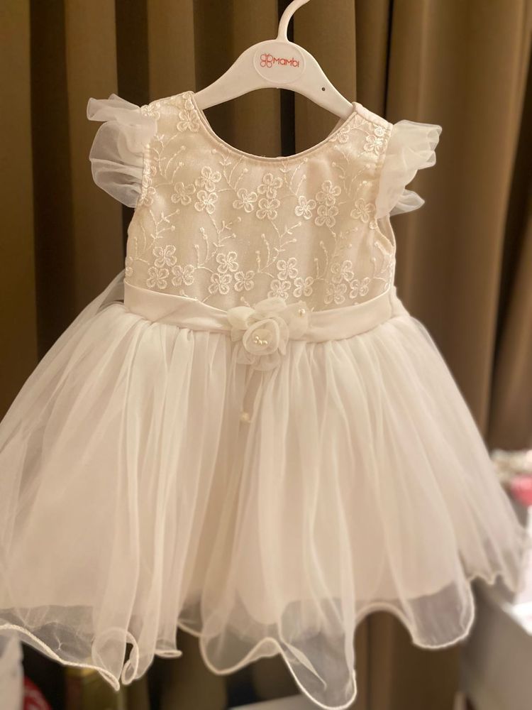 White Elegant Baby Dress