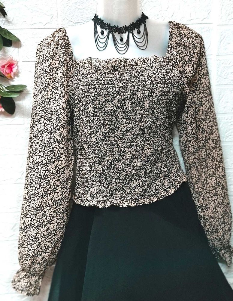 🎁Buy 2 Get 1 Free 🎁Floral Long Sleeve Top