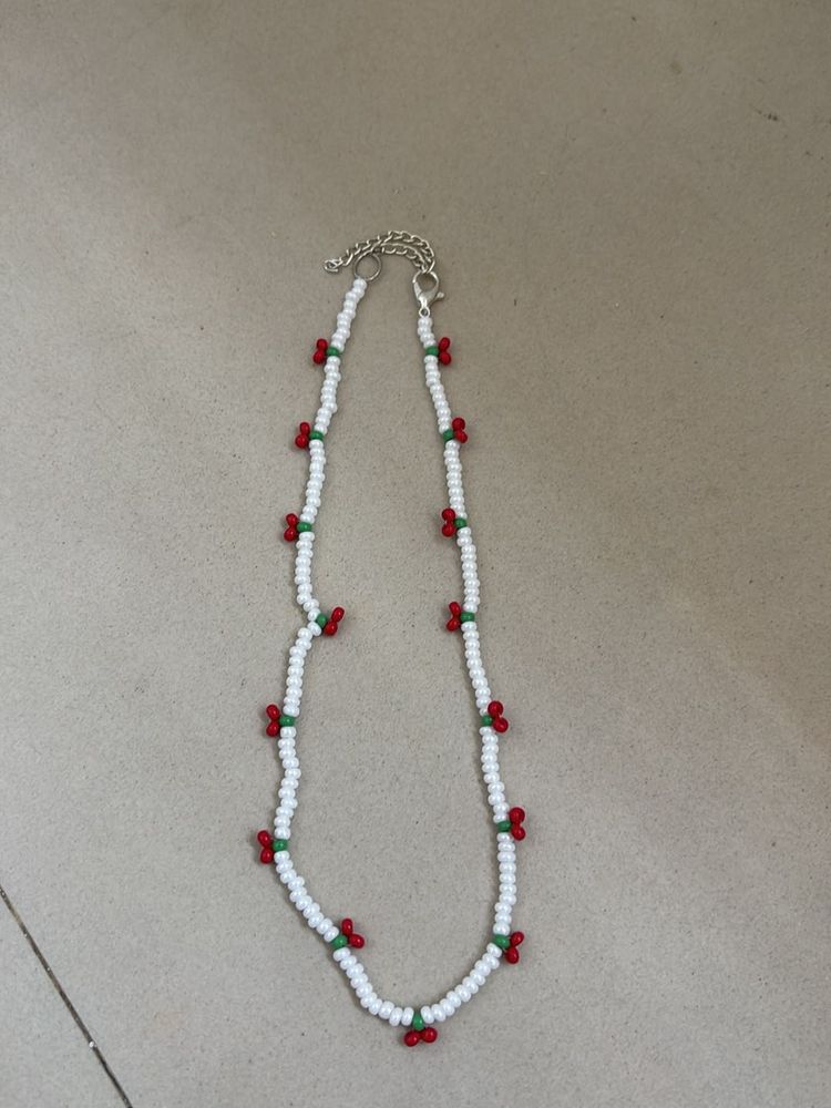 Cherry Beads Necklace