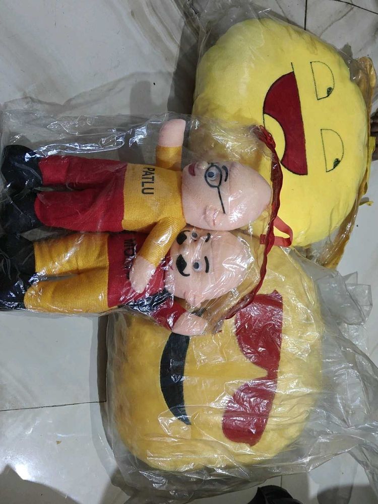 Cute Pillows And Motu Patlu
