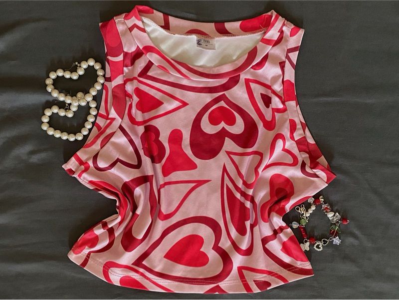 Artistic Heart Tank Top