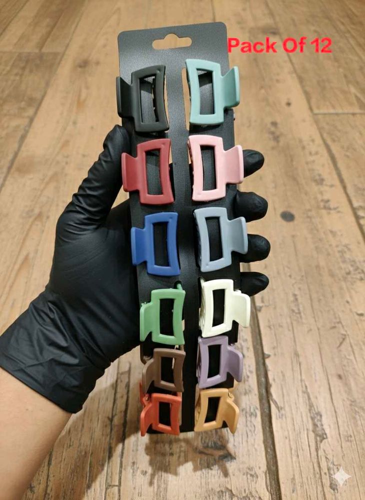Hair Claw Clips - 12 Pack