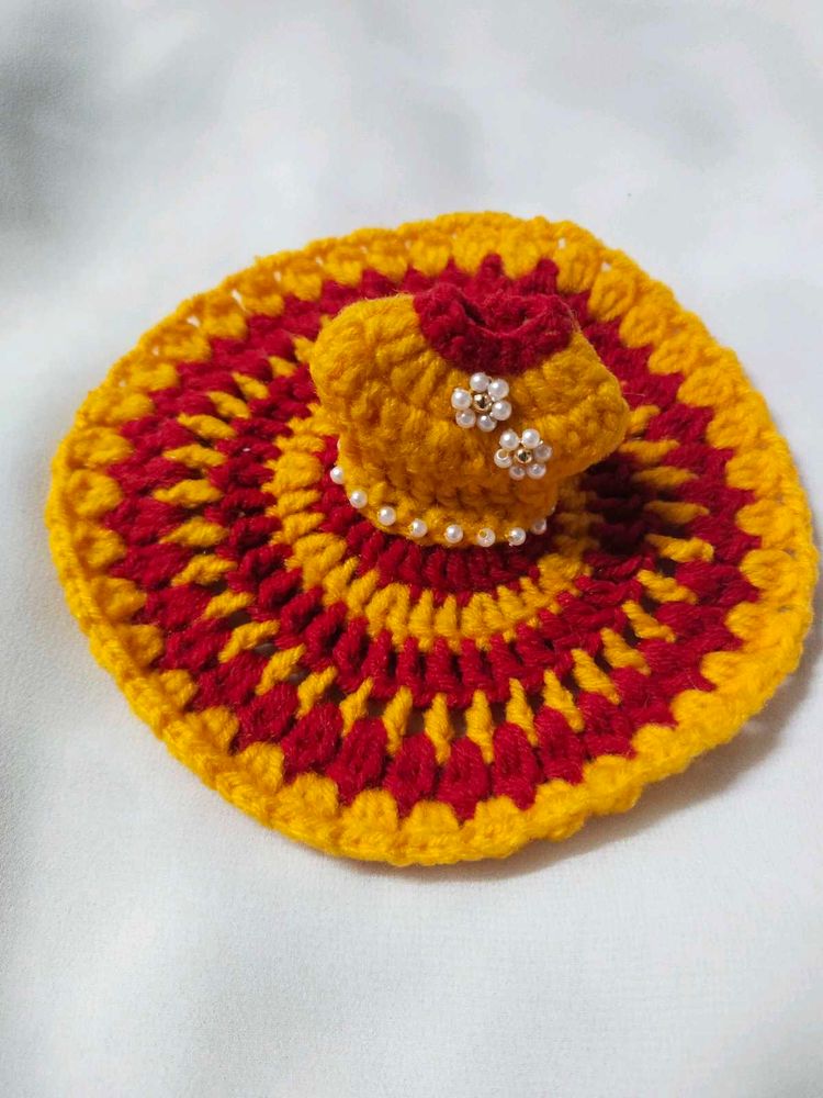 Laddu Gopal Crochet Dress