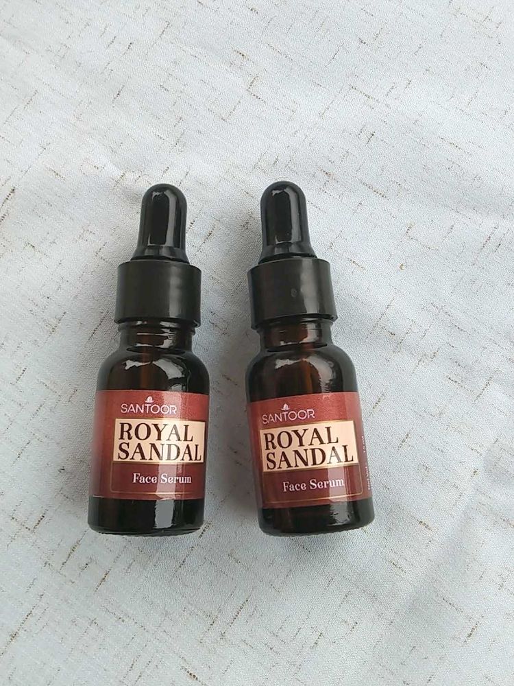 Santoor Royal Sandal Face Serum Combo Offer
