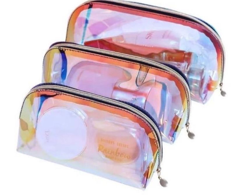 Iridescent Cosmetic Bag