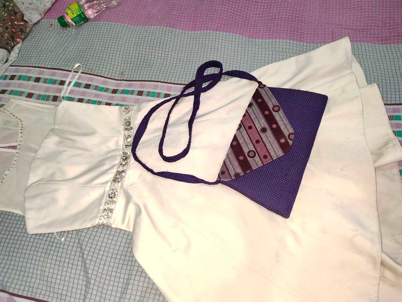 Elegant Ethnic imported dress and purse free