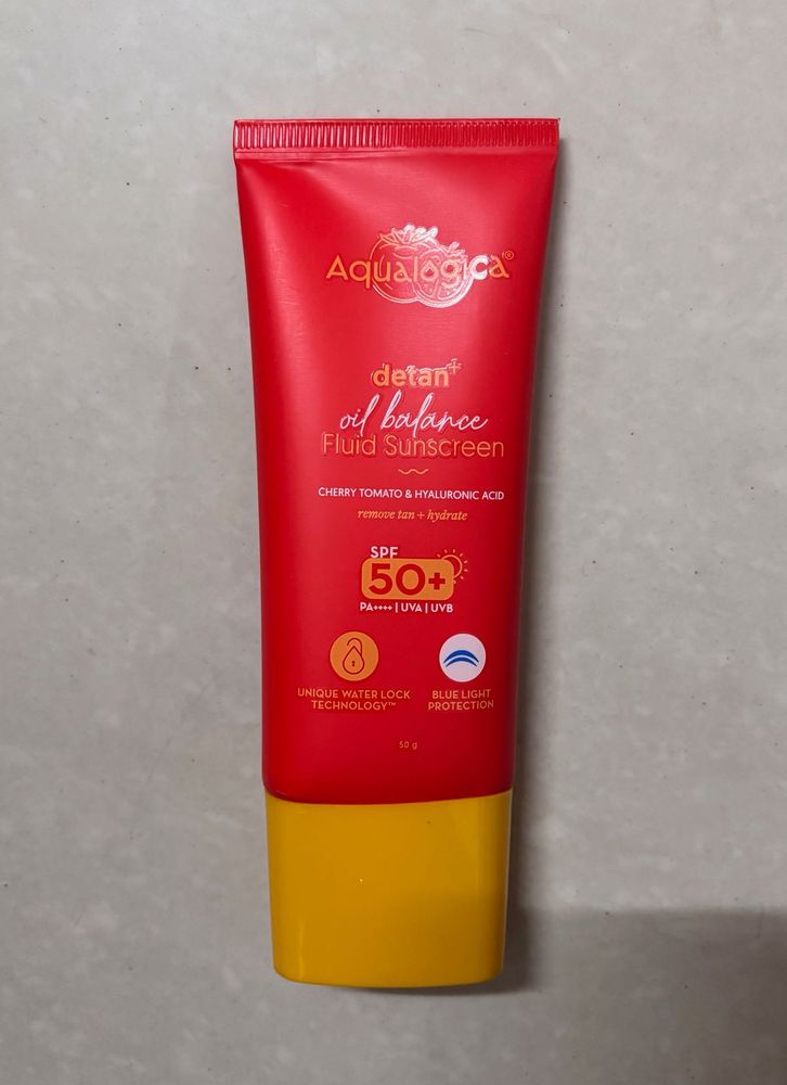 Aqualogica Detan+ Oil Balance Sunscreen (50g)