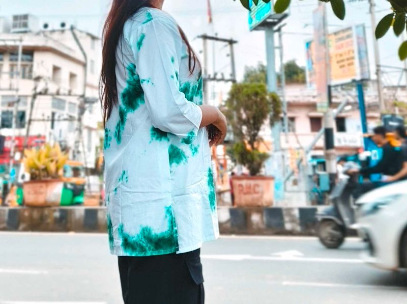 Chikankari Short Kurta