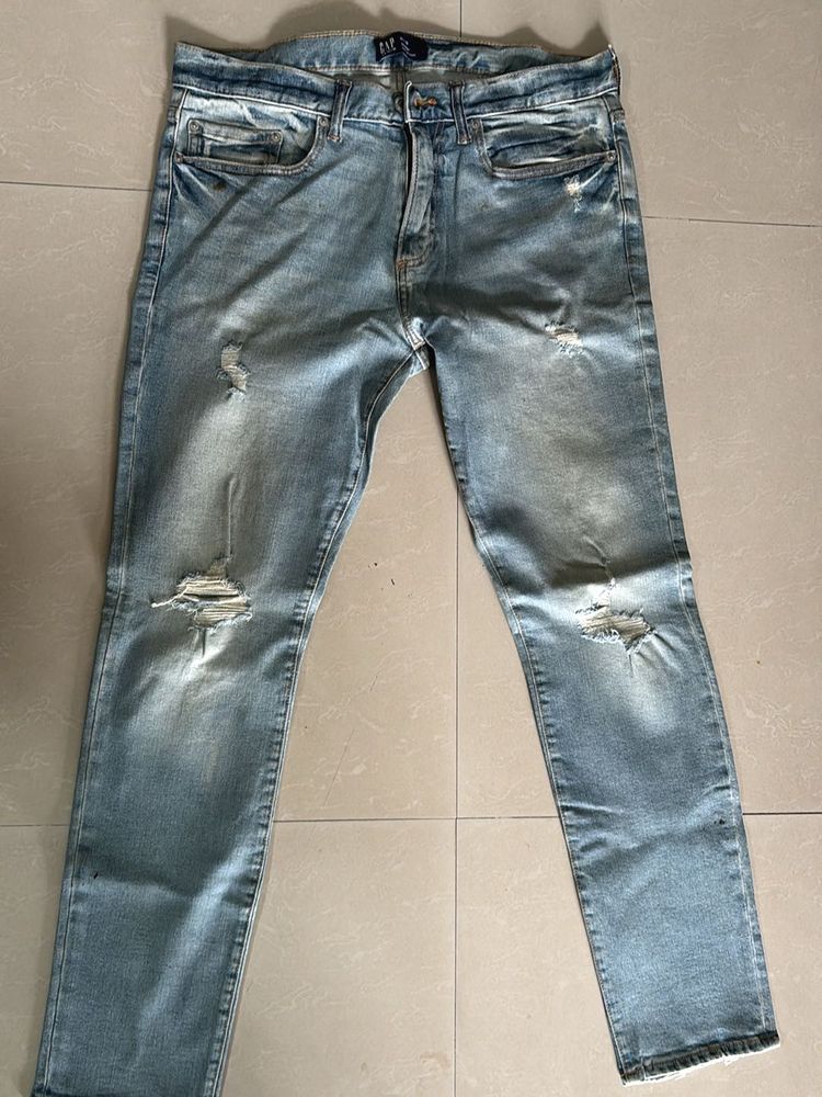 GAP Distressed Denim Jeans