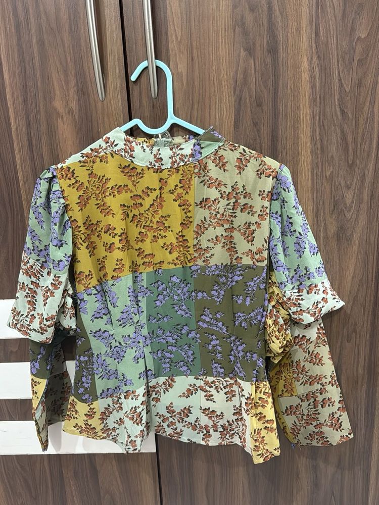 Floral Print Top