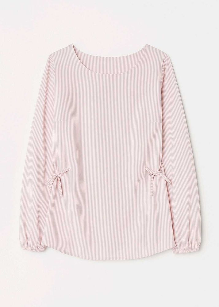 Cute Lavender Side Lace Top