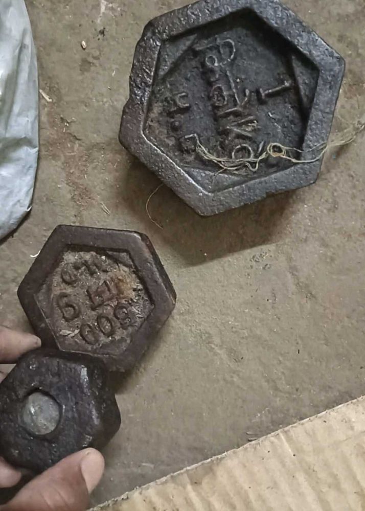 Vintage Iron Weights