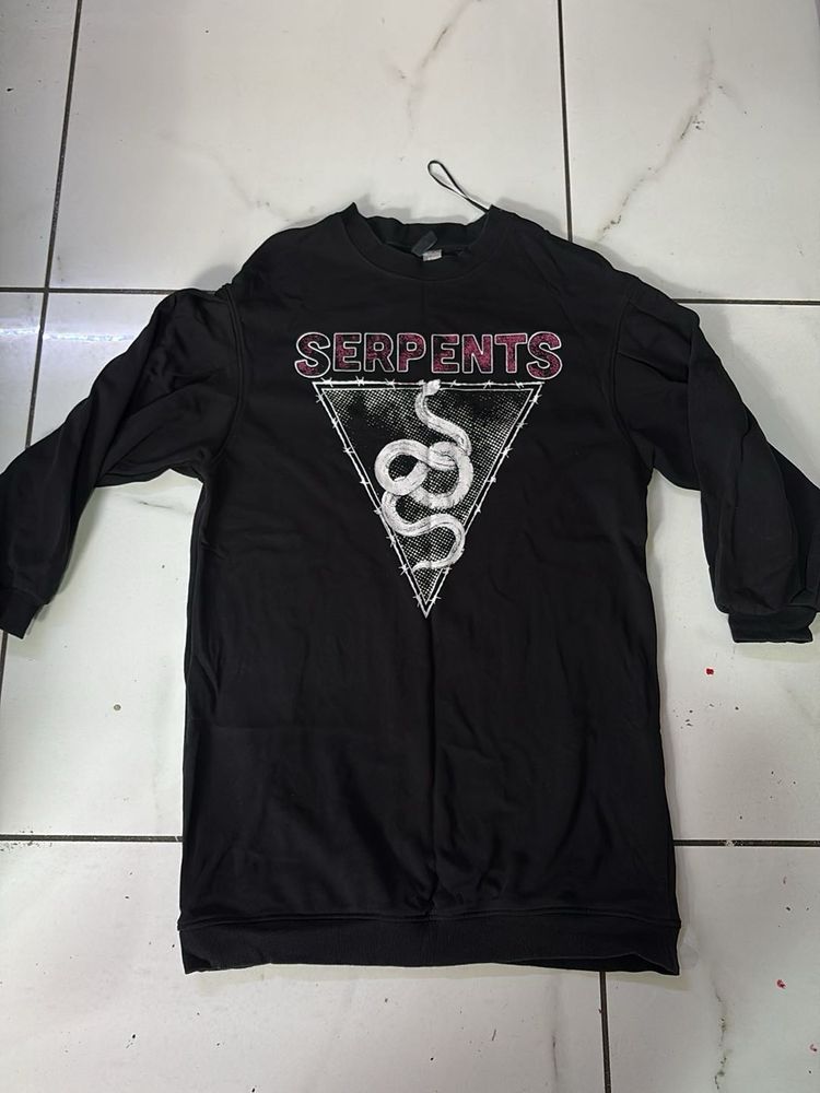 Serpents Graphic Dress